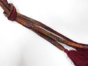 正絹　夏手組帯締め